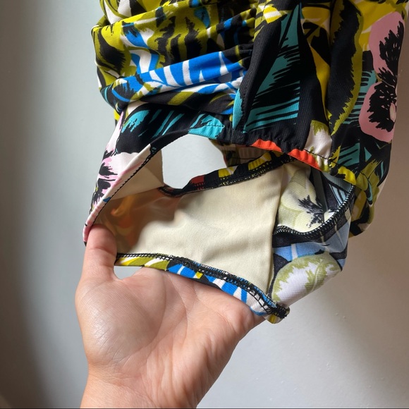 Retro palm bathing suit - Picture 5 of 6